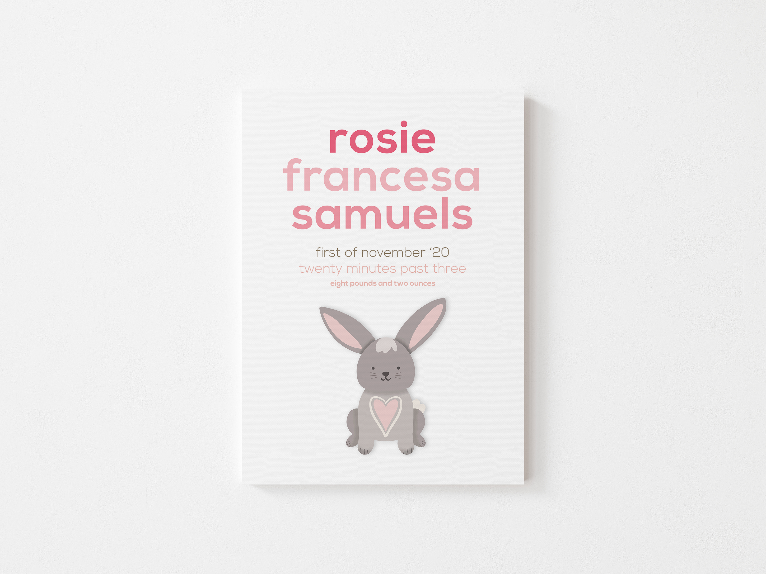 Bunny Newborn Print - Image 2